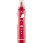 Taft Shine, Schaumfestiger mit mega starker Fixierung, Fixierungsstärke 4, 200 ml