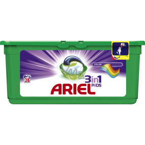 Ariel 3in1 Farbgelkapseln zum Waschen von Kleidung schützen und beleben die Farben von 28 Stück 837,2 g