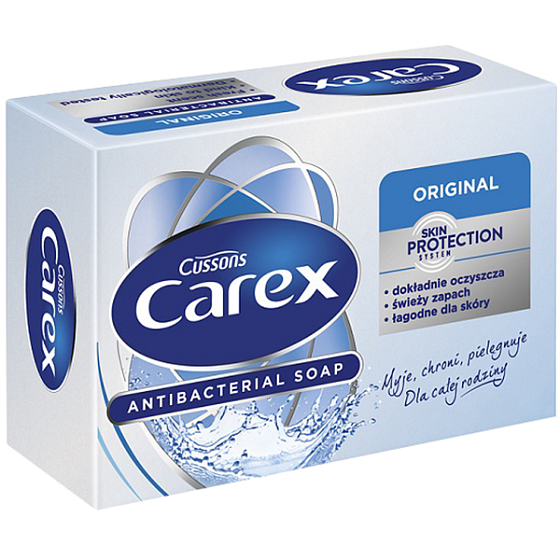 Carex Original antibakterielle Toilettenseife 100 g