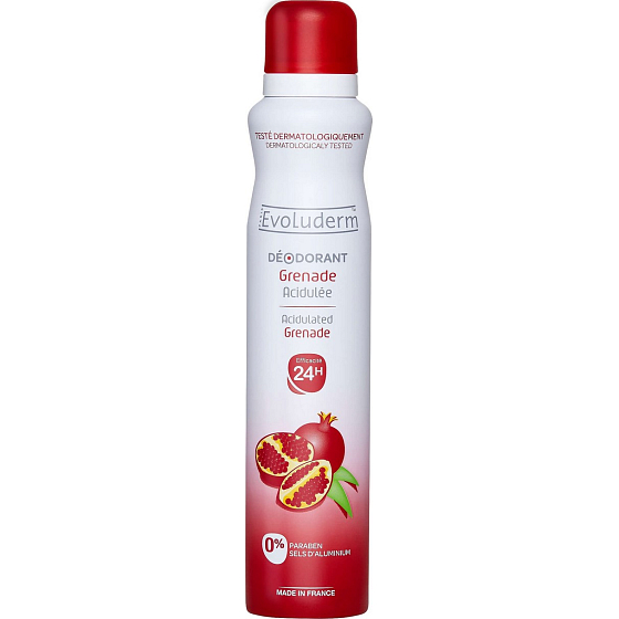 Evoluderm Grenade Deodorant Spray für Frauen 200 ml