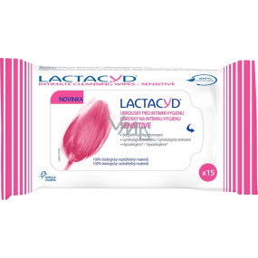 Lactacyd Sensitive Feuchttücher für die Intimhygiene 15 Stück