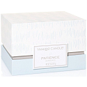 Yankee Candle Patience Seaglass - Klares Kerzenglas mit klarem Seeduft 3 Dochte 510 g