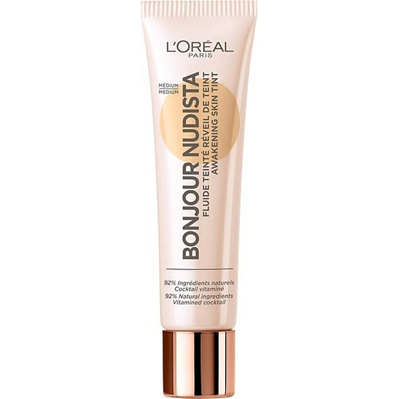 Loreal Wake Up & Glow Bonjour Nudist BB Creme BB Creme 02 Medium 30 ml