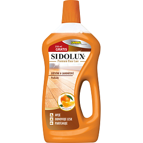 Sidolux Premium Floor Care für schwimmende und Holzböden Orangenöl, 1 l
