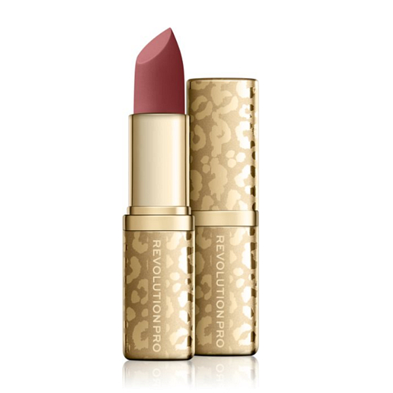Makeup Revolution Pro New Neutral Satin Matte Lippenstift Matt Feuchtigkeits Lippenstift Samt 3,2 g