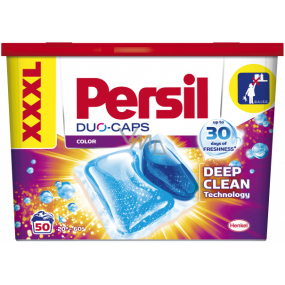 Persil Duo-Caps Farbgelkapseln zum Waschen farbiger Wäsche 50 Dosen x 23 g