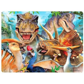 Prime3D Postkarte - Dinosaur Selfie 16 x 12 cm