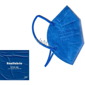 Healfabric Respirator Mundschutz 5-lagige FFP2 Gesichtsmaske dunkelblau 1 Stück