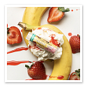 Crazy Rumors Banana Split Lippenbalsam mit Bananengeschmack 4,4 ml