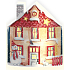 Nekupto Beleuchtete Laterne Haus 13,7 x 20 x 5 cm