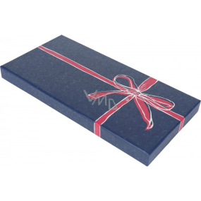 Albi Papier-Geschenkbox Geschenk mit Schleife 22,4 x 10,8 x 1,8 cm