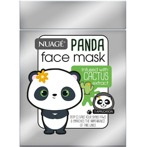 Nuagé Skin Panda Textilmaske für alle Hauttypen 1 Stück
