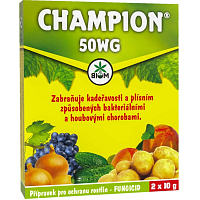 Fungizid Champion Biom 50WG Mittel zum Schutz von Pflanzen, 2x10 g