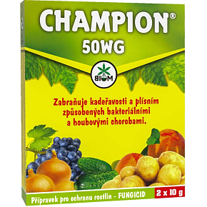 Fungizid Champion Biom 50WG Mittel zum Schutz von Pflanzen, 2x10 g
