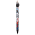 Colorino Gummierter Stift Spiderman schwarze Spinne, blaue Mine 0,5 mm