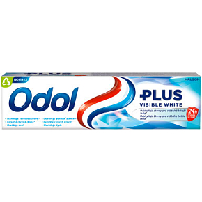 Odol Plus Visible White Zahncreme mit Fluorid 75ml