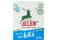 Jelen Waschpulver für weiße Wäsche, 3 kg, 60 Waschgänge