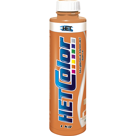 Het Hetcolor Maler Tönungsfarbe, 0790 Orange, 1 kg