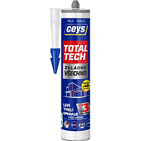 Ceys Total Tech universelles Kleber und Dichtmittel, weiß, 290 ml