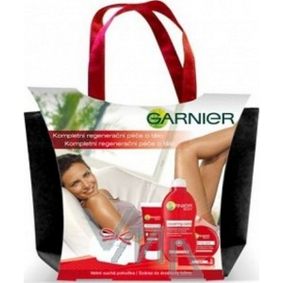 Garnier Körperpflege Körperlotion 250 ml + Creme 100 ml + Körpercreme 50 ml + Balsam 4,7 ml + Beutel, Kosmetikset