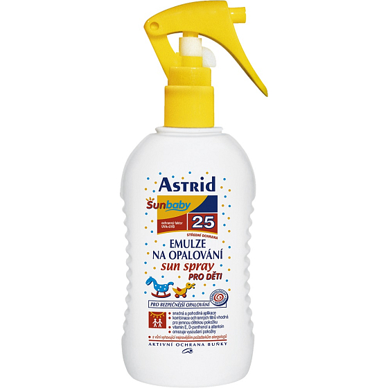 Astrid Sun Baby F25 Sonnenschutz für Kinder 200 ml Spray