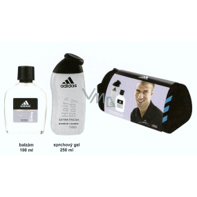 Adidas Skin Care Tasche + Balsam 100 ml + Duschgel 250 ml, Kosmetikset