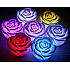 Max Electric Batterie Candle Led Novelty Lamp in Form einer Blume mit wechselnden Farben 8 x 5,5 cm 1 Stück