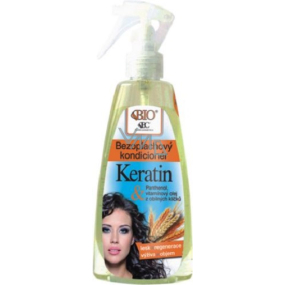 Bione Cosmetics Keratin & Panthenol Spülungsfreie Haarspülung 260 ml