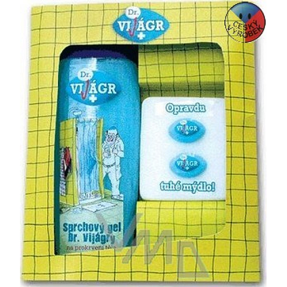 Böhmen Geschenke Dr. ViJágry Duschgel 300 ml + Toilettenseife 35 g, Kosmetikset