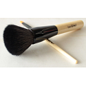 Sei schick! Professional White B 01 Kosmetikpinsel mit natürlichen Ziegenborsten für Puder 17,5 cm