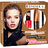Rimmel London Wonderfull Arganöl Mascara 003 Extreme Black 11 ml + Scandaleyes Micro Liner Eyeliner Fix 001 Schwarz 1,1 ml + 60 Sekunden Nagellack 300 Glaston-Beere 8 ml, Kosmetikset