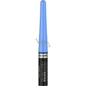 Miss Sports Studio Lash Color flüssiger Eyeliner 001 Arty Blue Spring 3,5 ml