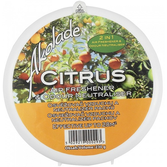 Akolade Solid 2in1 Lufterfrischer Citrus Geruchsabsorber 230 g