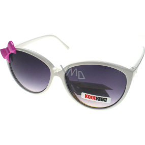 Dudes & Dudettes Sonnenbrille für Kinder weiß JK418