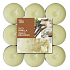 Bolsius Aromatic Tasty Vanilla - Vanille-Duftteekerzen 18 Stück, Brenndauer 4 Stunden