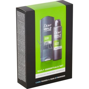Dove Men + Care Extra Frisches Duschgel 250 ml + Antitranspirant-Spray 150 ml, Kosmetikset