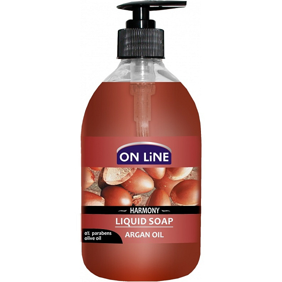 On Line Harmony Arganöl Flüssigseife mit einem 500 ml Spender