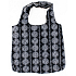 Albi Original Handtasche Tasche Schwarz-Weiß-Räder 42 × 36 cm