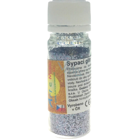 Art e Miss Sprinkler Glitter für dekorative Zwecke Grau-Silber 14 ml