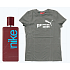 Nike Brown Man Eau de Toilette für Männer 100 ml + Puma T-Shirt für Männer, Geschenkset