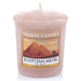Yankee Candle Egyptian Musk - Duftkerze mit ägyptischem Moschus 49 g