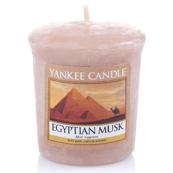 Yankee Candle Egyptian Musk - Duftkerze mit ägyptischem Moschus 49 g