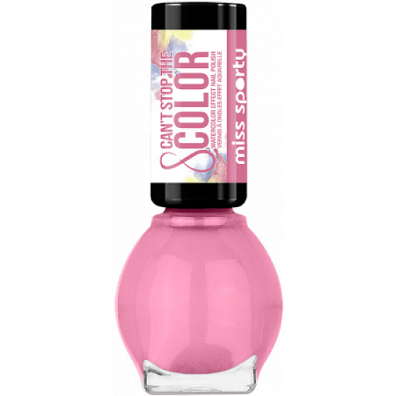 Miss Sports kann die Farbe Nagellack Nagellack 30 Candy Palette - Sweet Pink 7 ml nicht stoppen