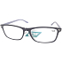 Berkeley Lesebrille +4.0 schwarze, graue Seiten 1 Stück MC2 ER2135
