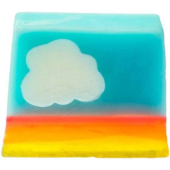 Bomb Cosmetics Frau Blauer Himmel - Mrs Bluesky Natürliches Glycerinseife 100 g