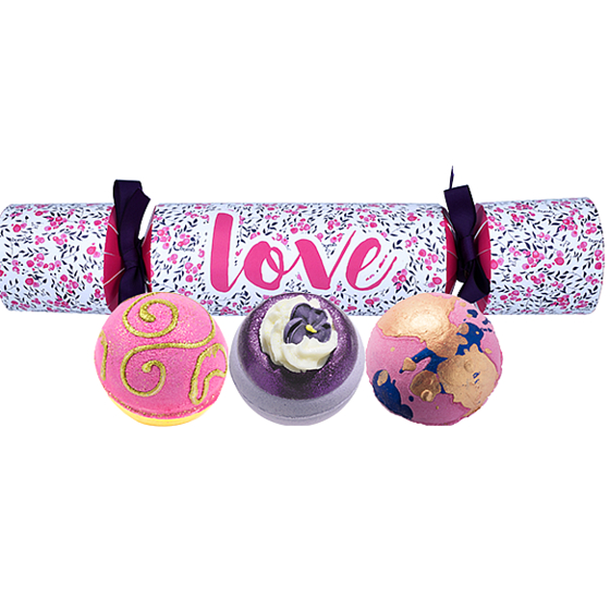 Bomb Cosmetics Love ballistische Mischung 3 x 160 g, Kosmetikset