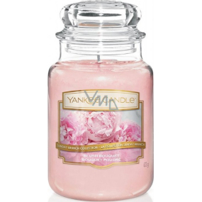 Yankee Candle Blush Bouquet - Rosa Bouquet Duftkerze Klassisches großes Glas 623 g
