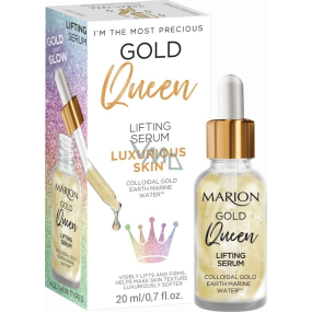 Marion Gold Queen Lifting Serum Hautserum mit kolloidalem Gold-Erde-Meerwasser 20 ml
