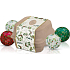 Baylis & Harding Mulberries, Mistel und Cranberry funkelndes ballistisches Bad 4 x 120 g, Kosmetikset