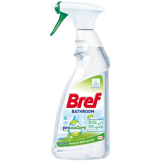 Bref Pro Nature Bathroom Reiniger Sprühflasche 750 ml